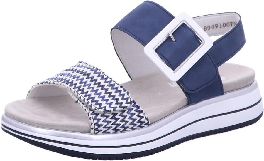 Remonte Sleehaksandaaltjes zomerschoen sandalen comfortschoen met praktische klittenbandsluitingen