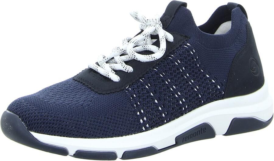 Remonte Slip-on sneakers vrijetijdsschoen lage schoen slipper instapschoen met aantrek-lussen