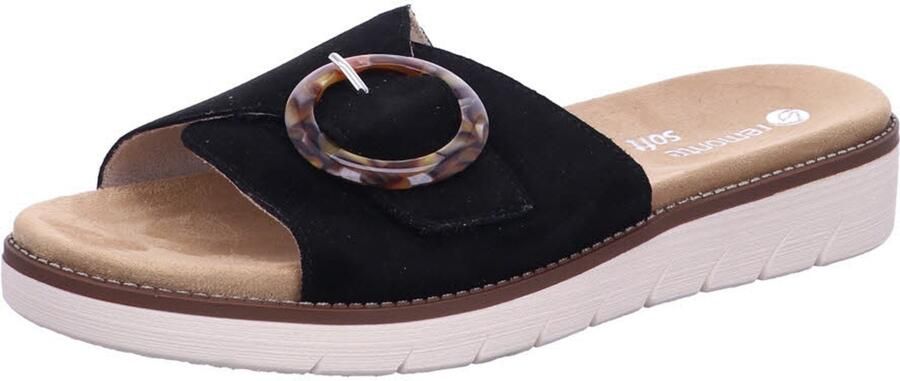 Remonte D2042-02 dames slippers zwart
