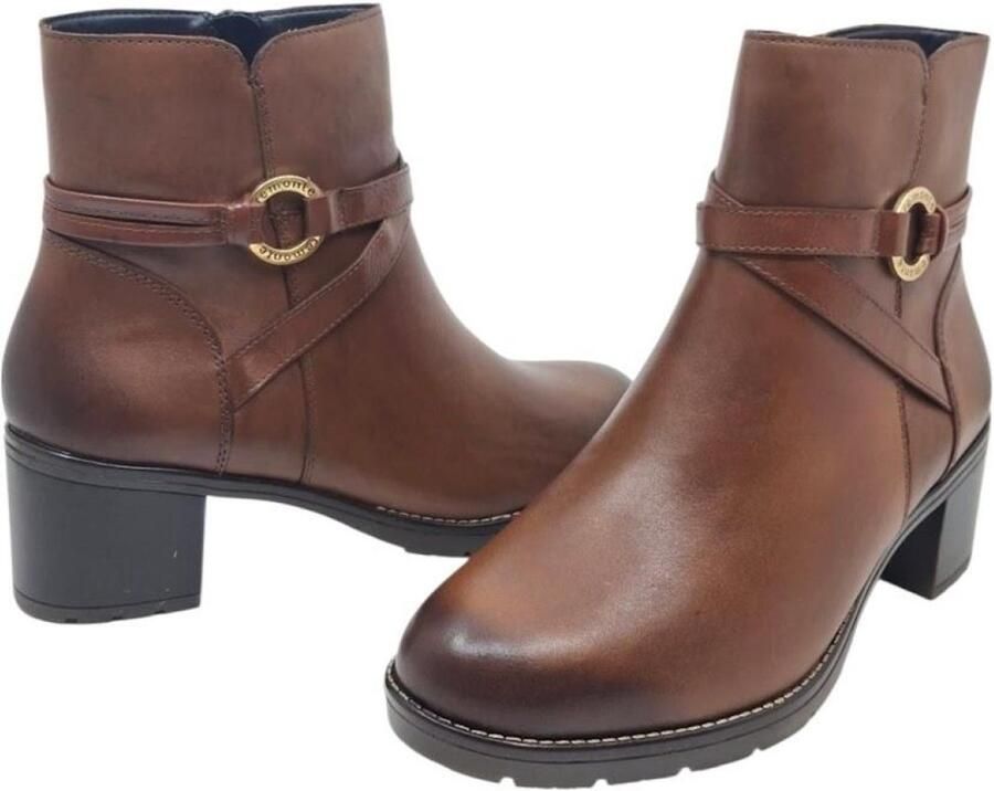 Remonte D2A73-25 Noisette Bottine voor steunzolen