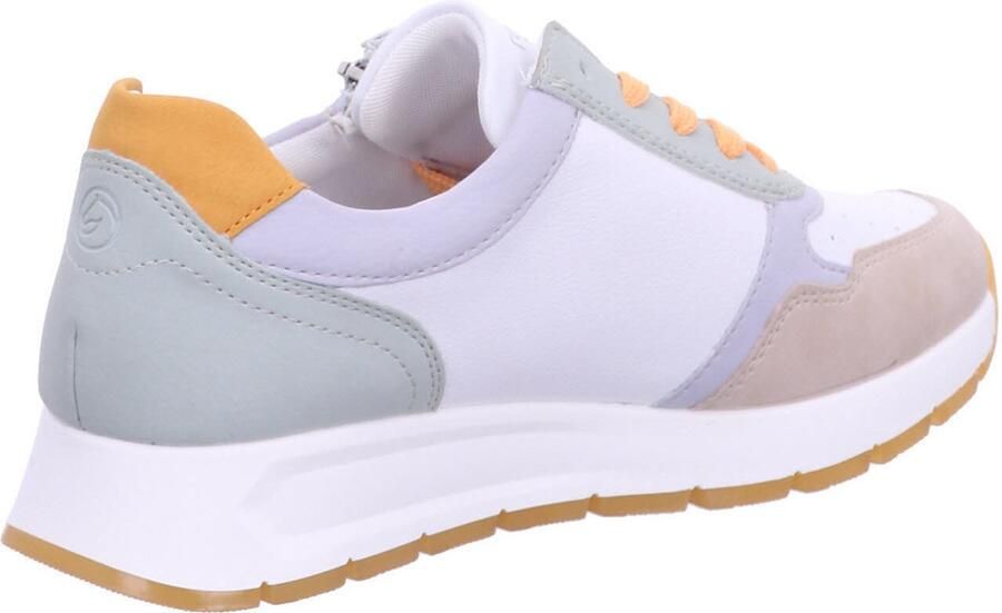 Remonte Sneakers met sleehak vrijetijdsschoen halfschoen veterschoen met gepolsterde schacht