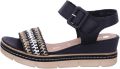 Remonte D2L55 03 dames sandalen zwart - Zwart