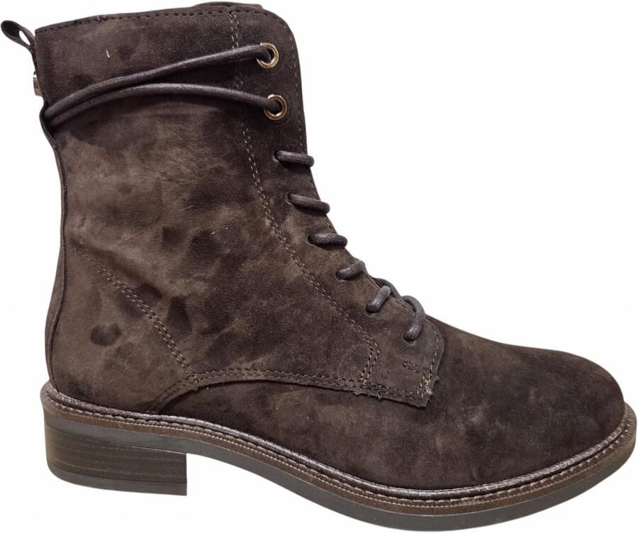 Remonte D2W80-25 Veterboots Bruin Suede Dames Bruin