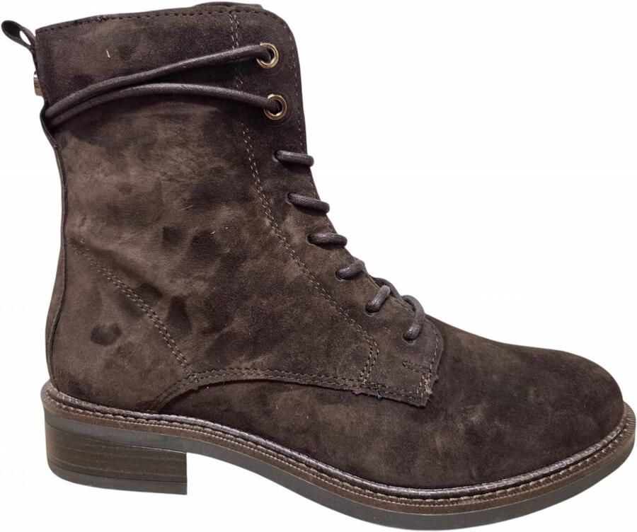 Remonte D2W80-25 Veterboots Bruin Suede Dames Bruin