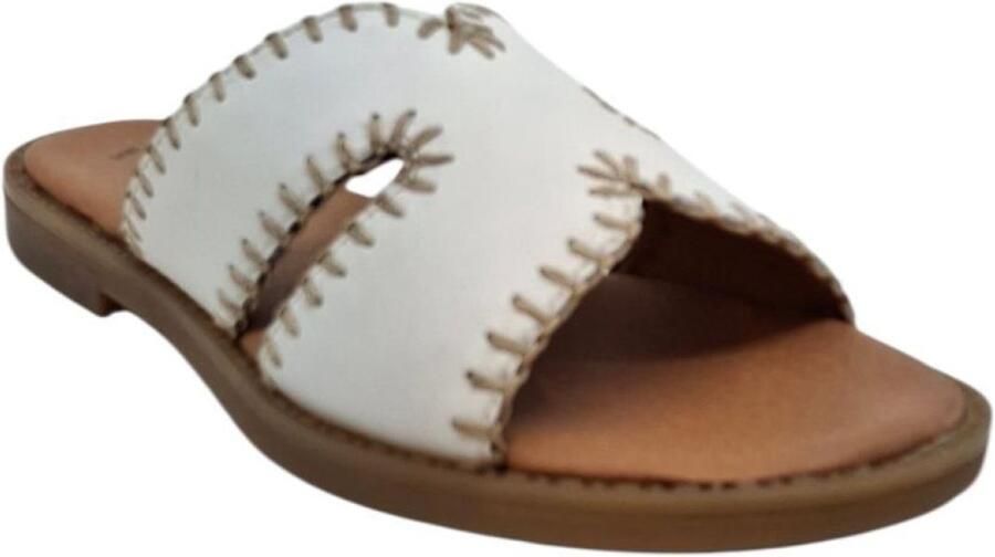 Remonte D3645-80 Weiss Slipper Comfortabele Damesslipper