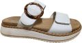 Remonte D3J51-80 Slippers Wit Leer Dames Wit - Wit