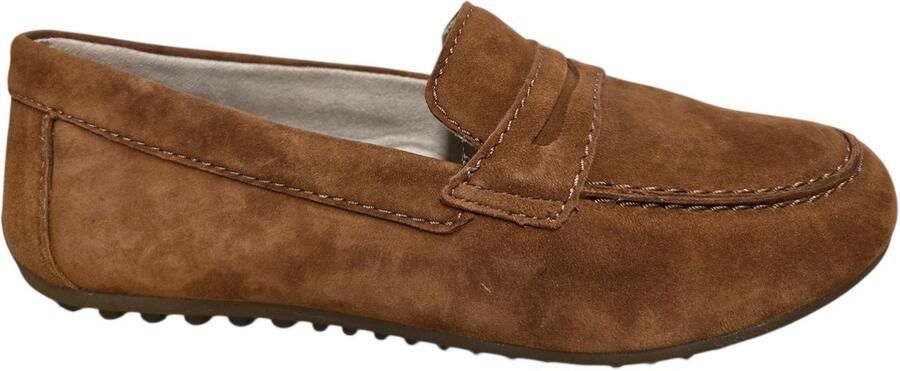 Remonte D3K00-22 Instappers Bruin Suede Dames Bruin