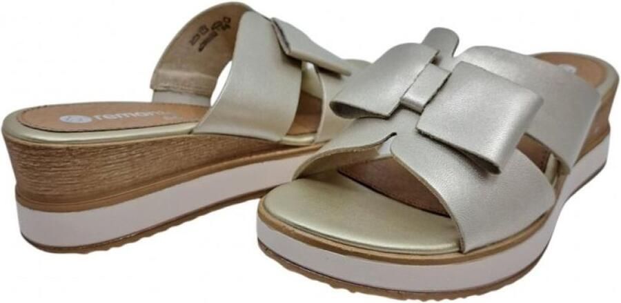 Remonte Slippers sleehak zomerschoen met mooie sierstrik