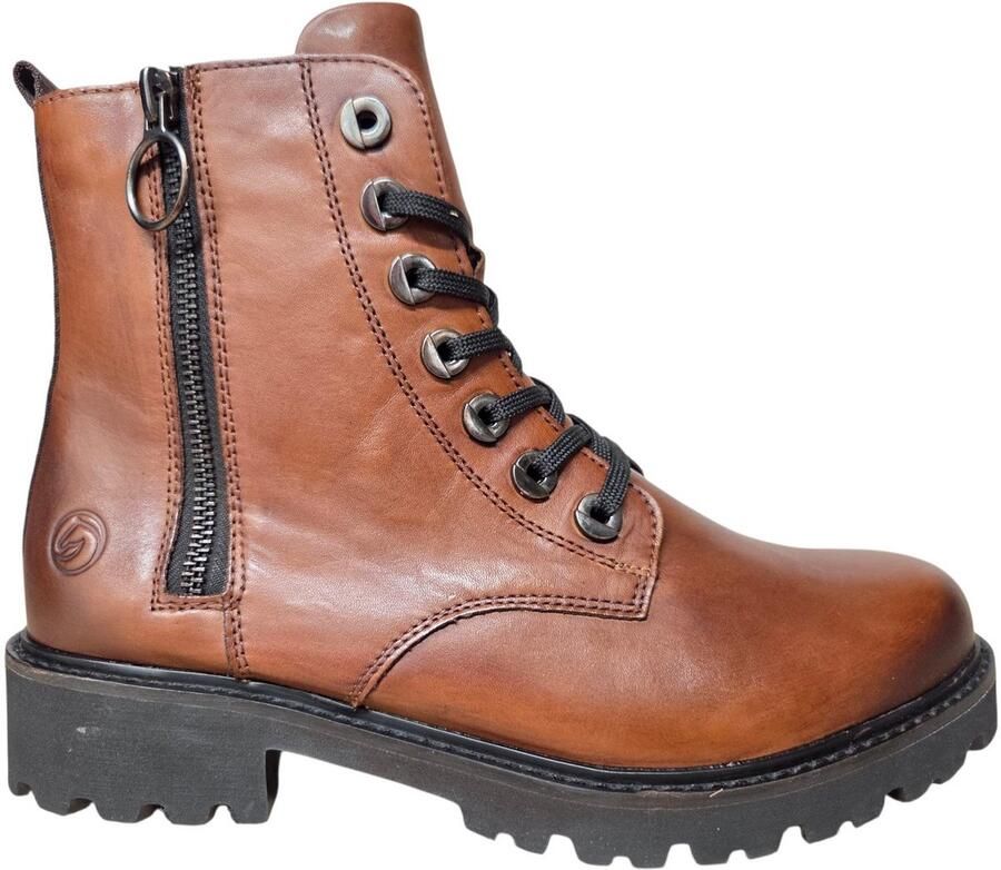 Remonte D8671-24 Veterboots Bruin Leer Dames