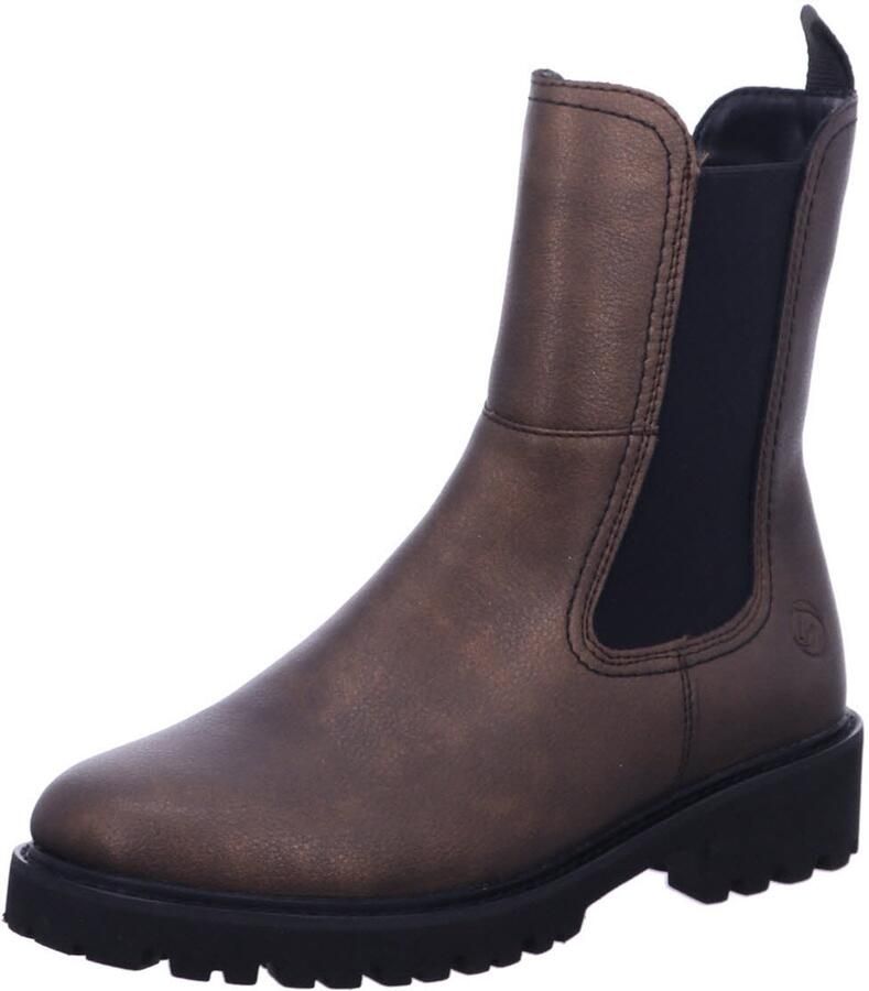 REMONTE Chelsea boots 'D8694' bruin gemêleerd