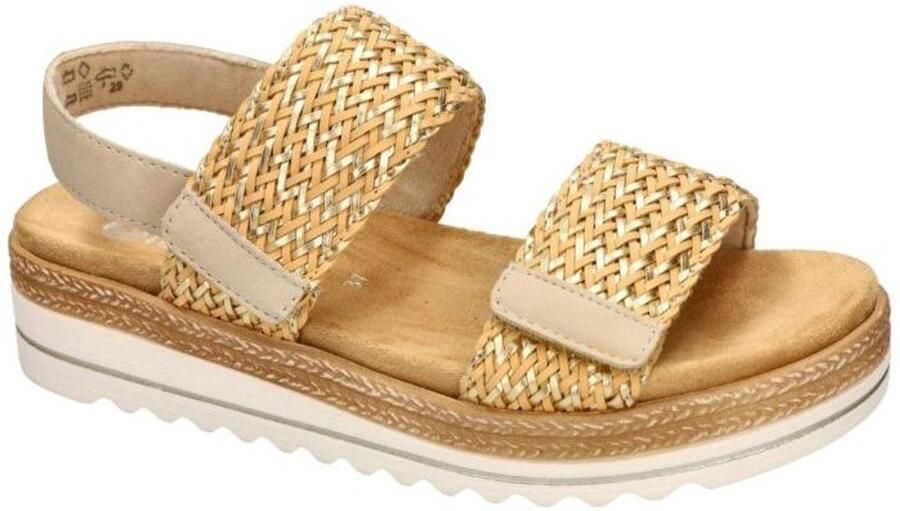 Remonte -Dames beige sandalen