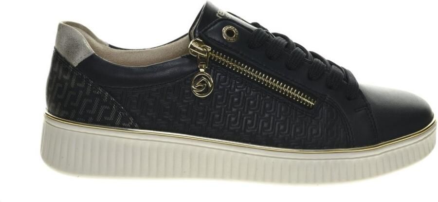 Remonte Dames Blauw Goud Sneakers