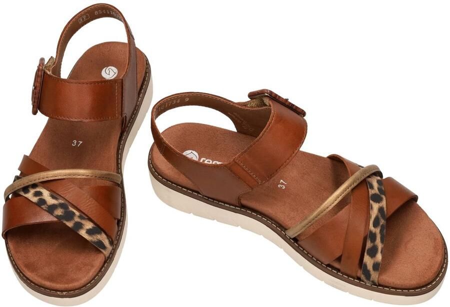 Remonte -Dames bruin sandalen
