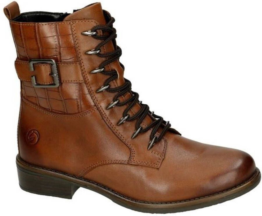 Remonte Veterschoenen Hoog Veterschoenen Hoog Cognac - Foto 2