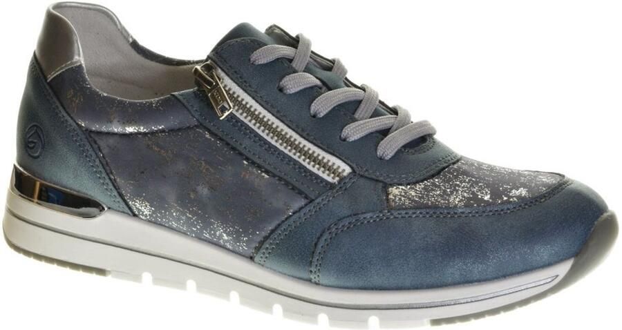 Remonte Dames Fashion Comfort Blauw Lycra - Foto 2