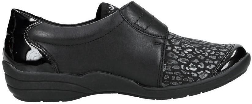 Remonte Dames Klittenbandschoenen Zwart