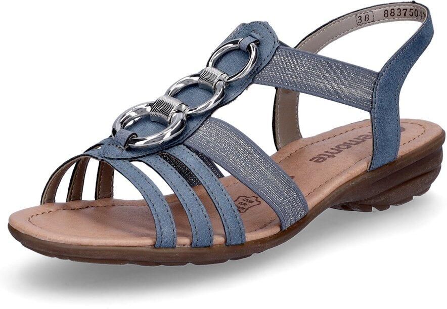 Remonte Sandalen sleehak zomerschoen sandaal met elastische banden