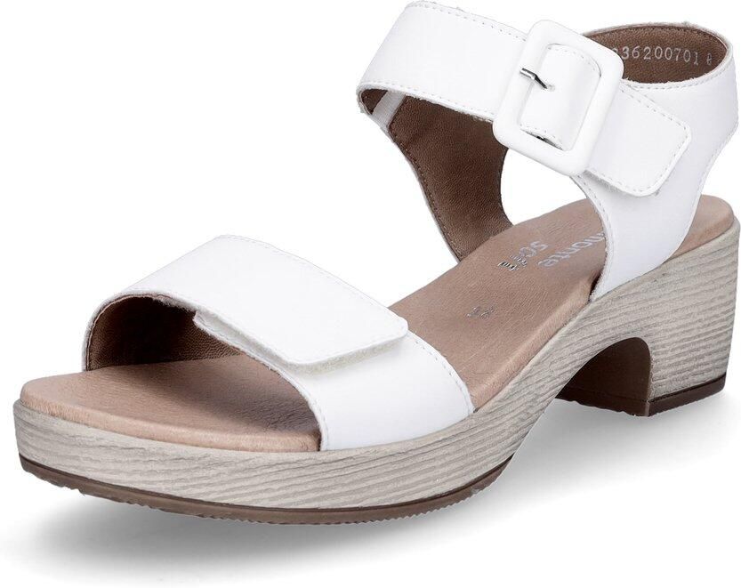 Remonte Sandaaltjes ELLE-Collection blokhak zomerschoen sandaal met klittenbandsluitingen