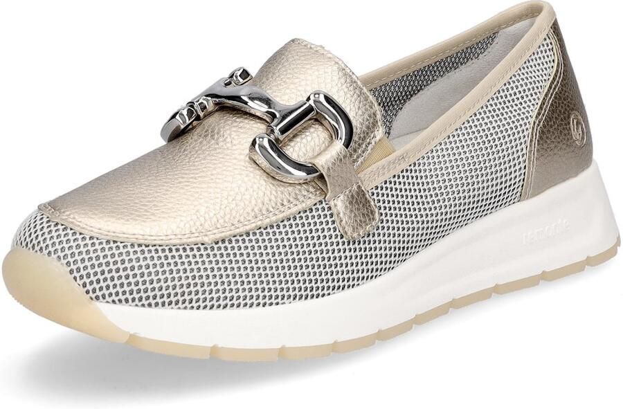 Remonte dames slip-on schoenen goud