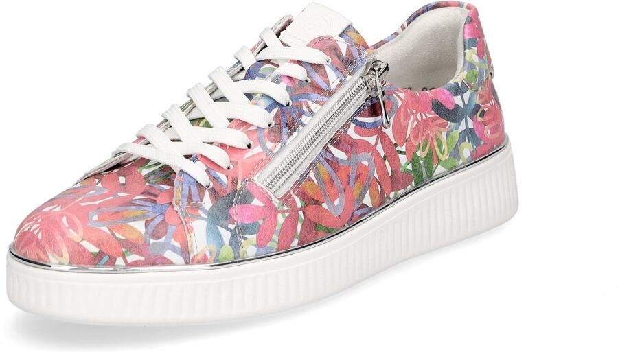 Remonte Plateausneakers vrijetijdsschoen lage schoen veterschoen met gevoerde schacht