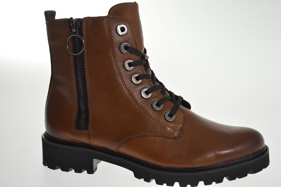 Remonte Veterlaarsjes blokhak laarsjes veterschoenen flats in used look - Foto 10