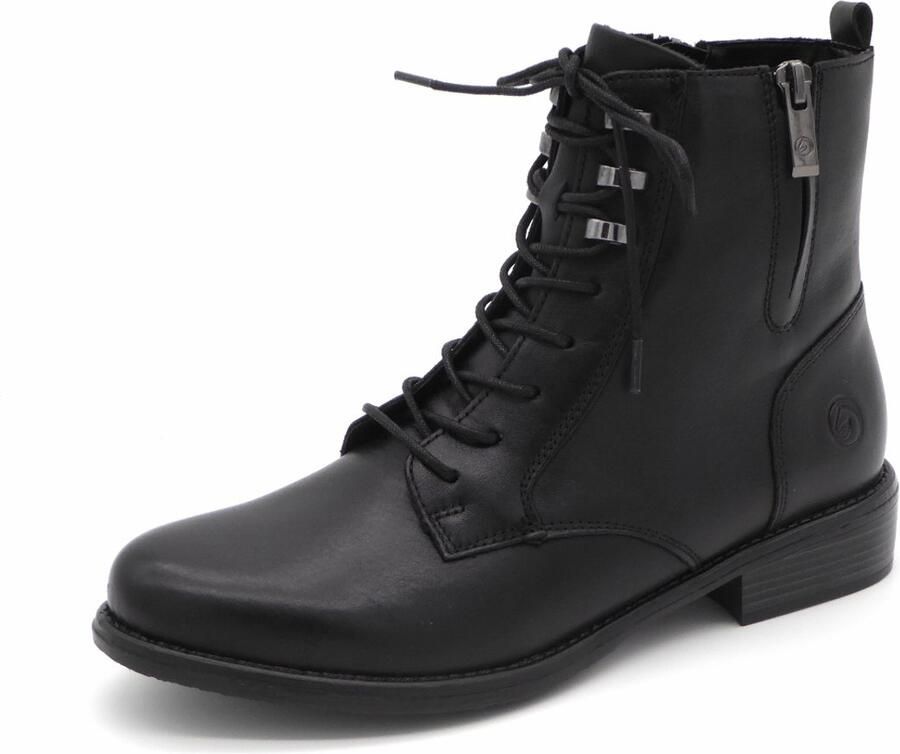 Remonte Dames Veterboot D0F82-00 Zwart