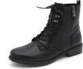 Remonte Dames Veterboot D0F82-00 Zwart - Zwart