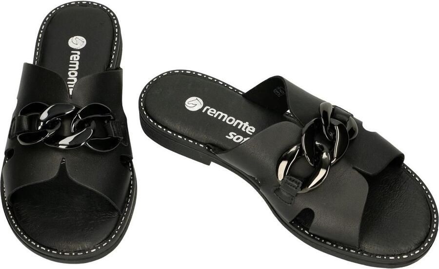 Remonte Slippers met modieuze sierelement
