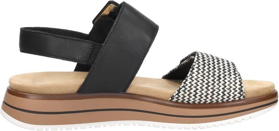 Remonte Sleehaksandaaltjes zomerschoen sandalen comfortschoen met praktische klittenbandsluitingen