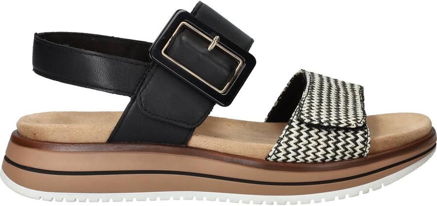 Remonte Sleehaksandaaltjes zomerschoen sandalen comfortschoen met praktische klittenbandsluitingen