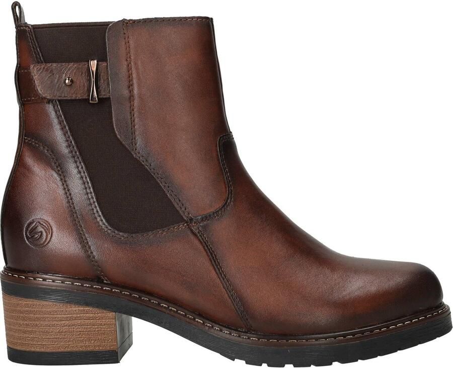 Remonte Rieker Korte Laars D1A82-22 Bruin Warm Gevoerd