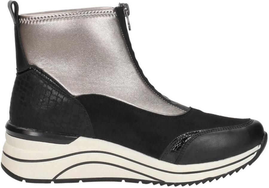 Remonte Enkellaarsjes Plat Enkellaarsjes Plat zwart