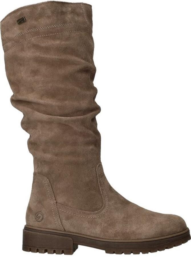 Remonte D3W71-25 Laarzen Beige Suede Dames Beige