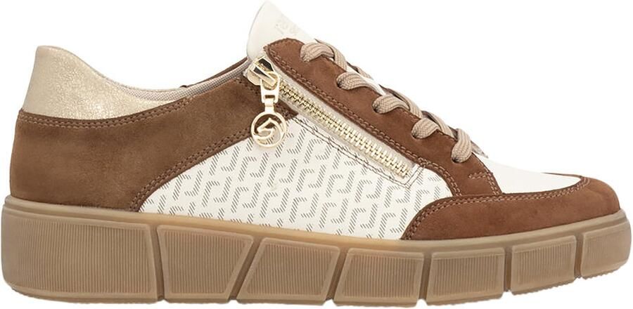 Remonte Lage sneakers van Microstretch-leer - Foto 2