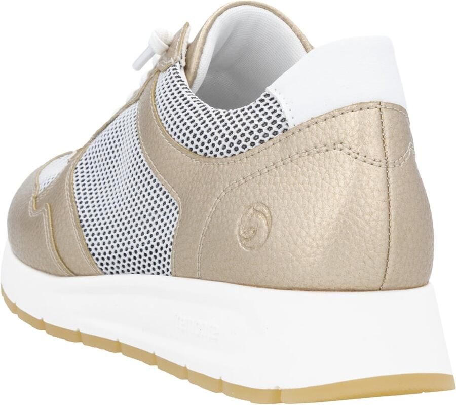 Remonte Slip-on sneakers Elisabeth Hurley-Collection vrijetijdsschoen lage schoen veterschoen met schachtpadding