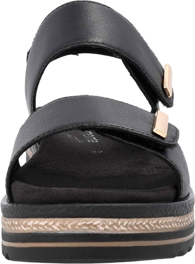 Remonte Sleehaksandaaltjes bandjessandaal comfortabele schoen met sierelementen