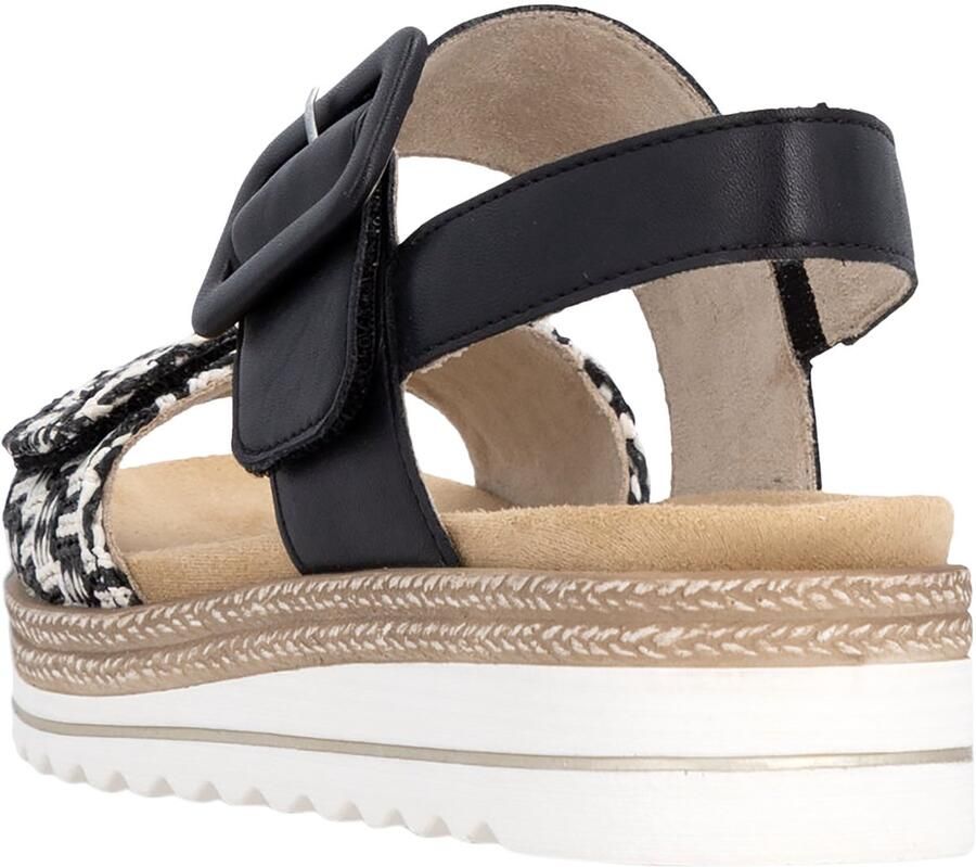 Remonte Leren sandalen met plateauzool Fiesta - Foto 2