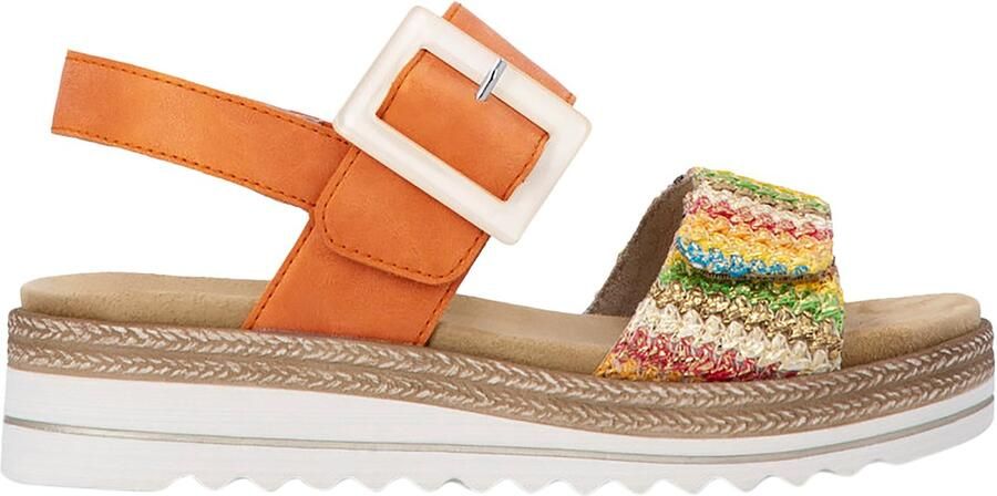 Remonte Sandalen met sleehak D0Q62 - Foto 2