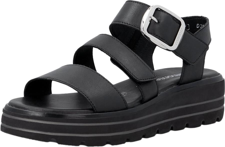 Remonte Leren sleehak sandaal Lugano