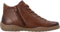 Remonte Leren sneakers met hoge schacht - Bruin