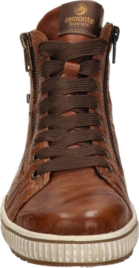 Remonte Veterlaarsjes blokhak laarsjes veterschoenen flats in used look - Foto 18