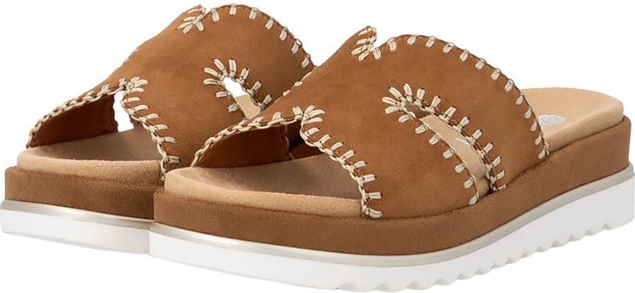 Remonte Mules en cuir Compensée Noccia