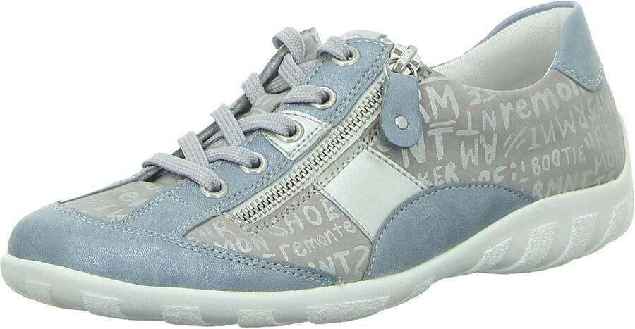 Remonte Veterschoenen met fijne metallic glans vrijetijdsschoen lage schoen veterschoen