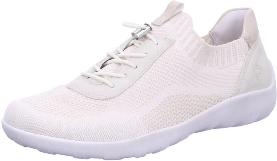 Remonte Casual Veterschoen in Vanille Wit Room