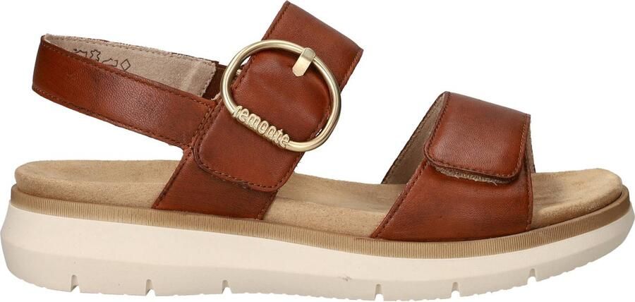 Remonte D2K50-24 Sandalen Bruin Leer Dames Bruin - Foto 2