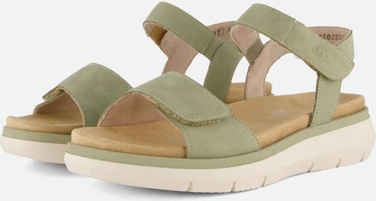 Remonte Sandalen groen Synthetisch