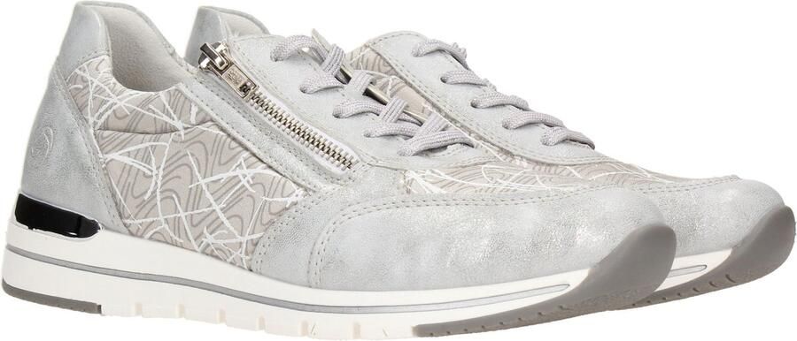 Remonte Dorndorf Remonte Sneaker Met Stretch Dames Grijs Zilver - Foto 13