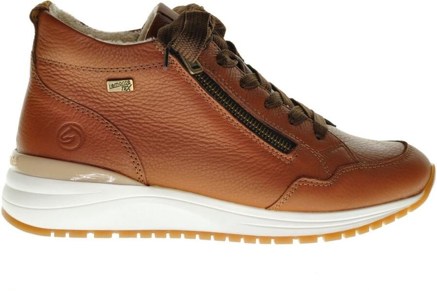 Remonte Sneaker Warmgevoerd Cognac