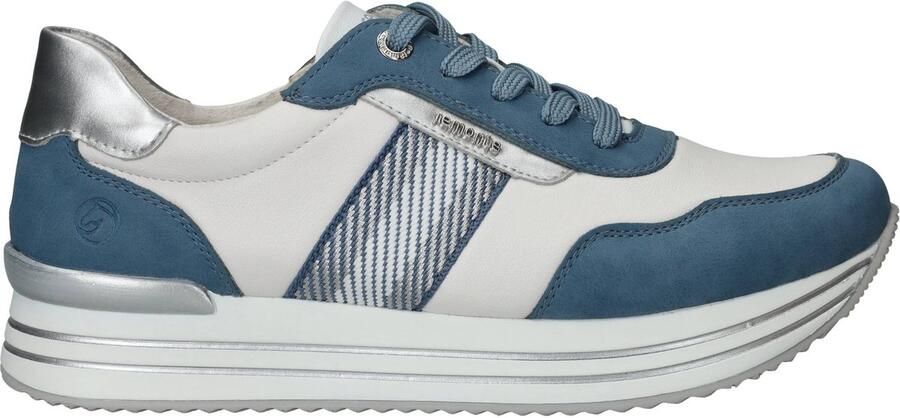 Remonte Sneakers blauw Synthetisch