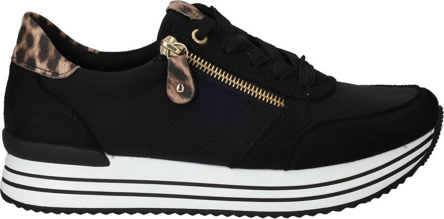 Remonte Sneakers Dames Zwart - Foto 2